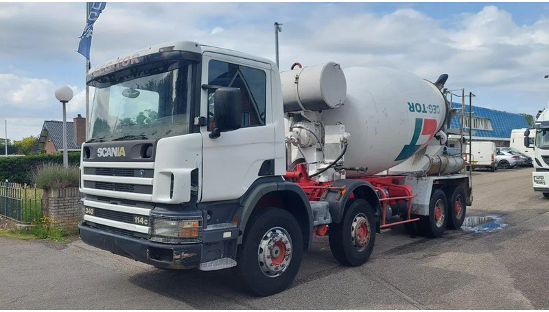Scania P114-340 8x4 Mixer Full Steel Spring - Domiešavač: obrázok 1 Scania P114-340 8x4 Mixer Full Steel Spring - Domiešavač: obrázok 1