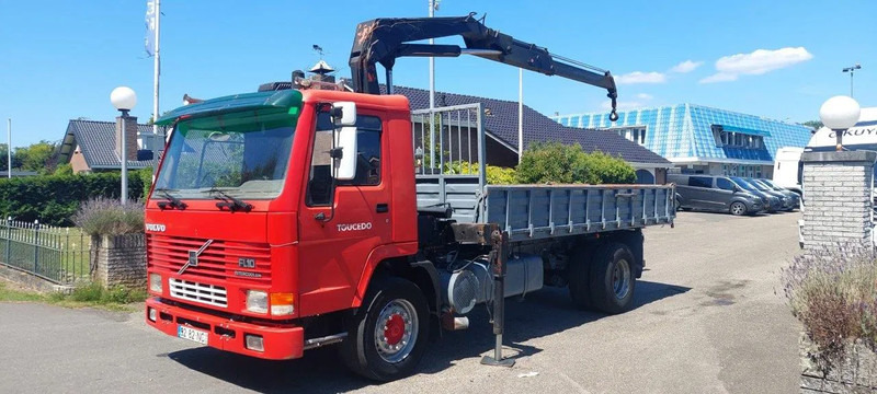 Volvo FL 10.320 4x2 Kipper Crane Steel Suspension - Sklápač, Auto s hydraulickou rukou: obrázok 3 Volvo FL 10.320 4x2 Kipper Crane Steel Suspension - Sklápač, Auto s hydraulickou rukou: obrázok 3