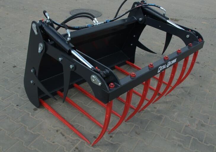 Metal-Technik Krokodyl 1,8 m euro/sms - Drapák pre Traktor: obrázok 4 Metal-Technik Krokodyl 1,8 m euro/sms - Drapák pre Traktor: obrázok 4