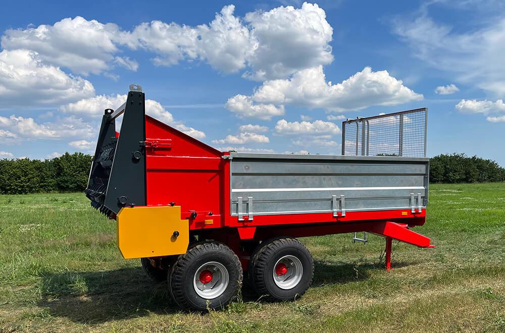 Roltrans Rozrzutnik N250/3 JAMNIK - 6 ton - Rozmetadlo hnoja: obrázok 2 Roltrans Rozrzutnik N250/3 JAMNIK - 6 ton - Rozmetadlo hnoja: obrázok 2