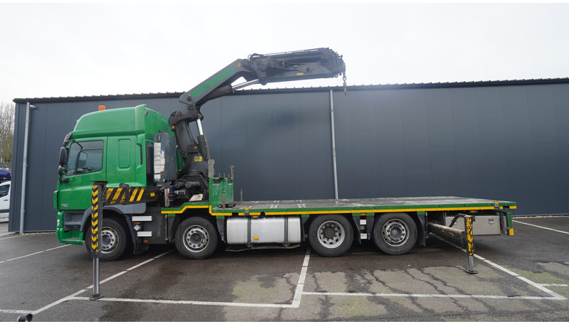 DAF CF 85.410 8X2 OPEN BOX WITH PALFINGER 42502 CRANE - Auto s hydraulickou rukou: obrázok 1 DAF CF 85.410 8X2 OPEN BOX WITH PALFINGER 42502 CRANE - Auto s hydraulickou rukou: obrázok 1