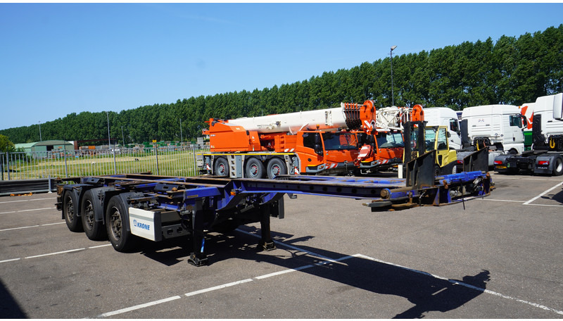 Krone 3 AXLE CONTAINER TRANSPORT TRAILER - Náves preprava kontajnerov/ Výmenná nadstavba: obrázok 3 Krone 3 AXLE CONTAINER TRANSPORT TRAILER - Náves preprava kontajnerov/ Výmenná nadstavba: obrázok 3