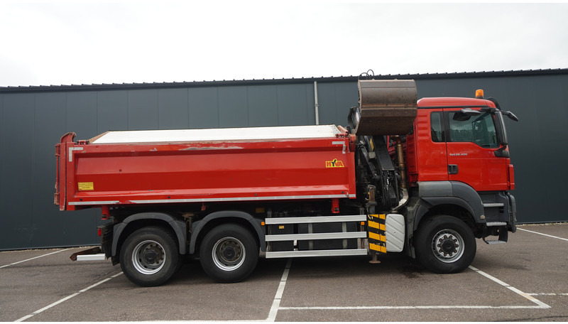 MAN TGS 28.400 6X6 2 SIDE TIPPER WITH HMF 1643 CRANE 376.400KM - Auto s hydraulickou rukou: obrázok 5 MAN TGS 28.400 6X6 2 SIDE TIPPER WITH HMF 1643 CRANE 376.400KM - Auto s hydraulickou rukou: obrázok 5