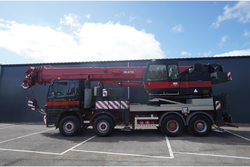 Mercedes-Benz ACTROS 4141 / FAUN HK60 MOBILE CRANE WITH JIB - Auto s hydraulickou rukou: obrázok 1 Mercedes-Benz ACTROS 4141 / FAUN HK60 MOBILE CRANE WITH JIB - Auto s hydraulickou rukou: obrázok 1