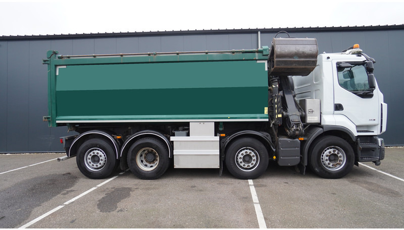 Renault PREMIUM 380 DXI 8X2/6 2 SIDE TIPPER WITH PLFINGER Q 170 Z CRANE.278.200KM - Auto s hydraulickou rukou: obrázok 5 Renault PREMIUM 380 DXI 8X2/6 2 SIDE TIPPER WITH PLFINGER Q 170 Z CRANE.278.200KM - Auto s hydraulickou rukou: obrázok 5