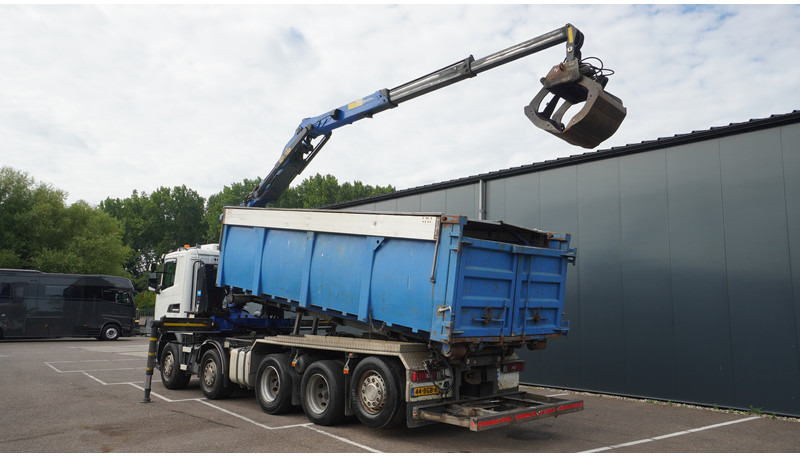 Scania G 490 10X4 CABLE SYSTEM TRUCK WITH PALFINGER Q180Z95TR CRANE - Auto s hydraulickou rukou: obrázok 3 Scania G 490 10X4 CABLE SYSTEM TRUCK WITH PALFINGER Q180Z95TR CRANE - Auto s hydraulickou rukou: obrázok 3