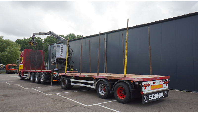 Scania R 580 V8 8X4 LOGTRANSPORT COMBI WITH MTDK YEAR 2012 TRAILER KESLA 46 CRANE - Nákladné vozidlo na prepravu dreva, Auto s hydraulickou rukou: obrázok 5 Scania R 580 V8 8X4 LOGTRANSPORT COMBI WITH MTDK YEAR 2012 TRAILER KESLA 46 CRANE - Nákladné vozidlo na prepravu dreva, Auto s hydraulickou rukou: obrázok 5