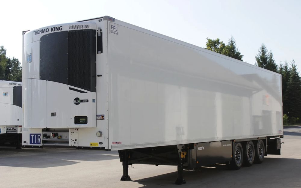 Schmitz Cargobull FP 60 V7 Thermo King SLXi 300 / 3 820 MTG** / JAK NOWA / ŚCIANA 7 CM / - Náves chladírenské: obrázok 1 Schmitz Cargobull FP 60 V7 Thermo King SLXi 300 / 3 820 MTG** / JAK NOWA / ŚCIANA 7 CM / - Náves chladírenské: obrázok 1