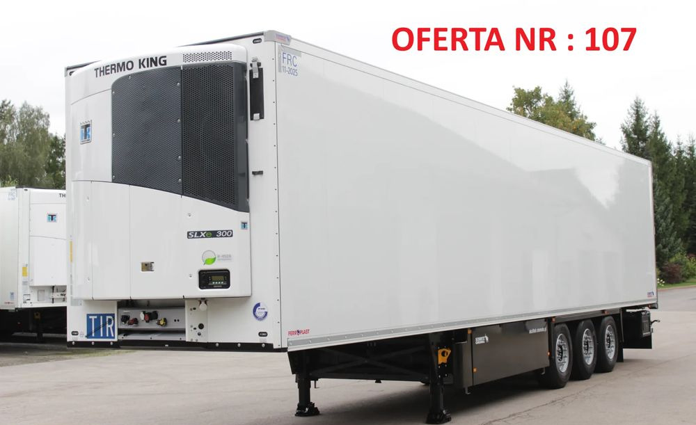 Schmitz Cargobull FP 60 V7 Thermo King SLXi 300 / JAK NOWA / ŚCIANA 7 CM / - Náves chladírenské: obrázok 1 Schmitz Cargobull FP 60 V7 Thermo King SLXi 300 / JAK NOWA / ŚCIANA 7 CM / - Náves chladírenské: obrázok 1