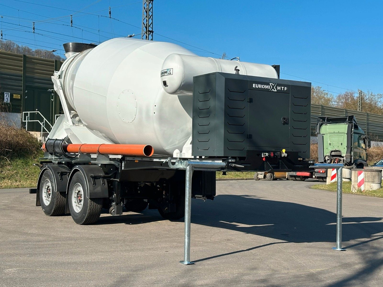 Domiešavač EUROMIX MTP - 10m³ Betonmischer-Auflieger: obrázok 11