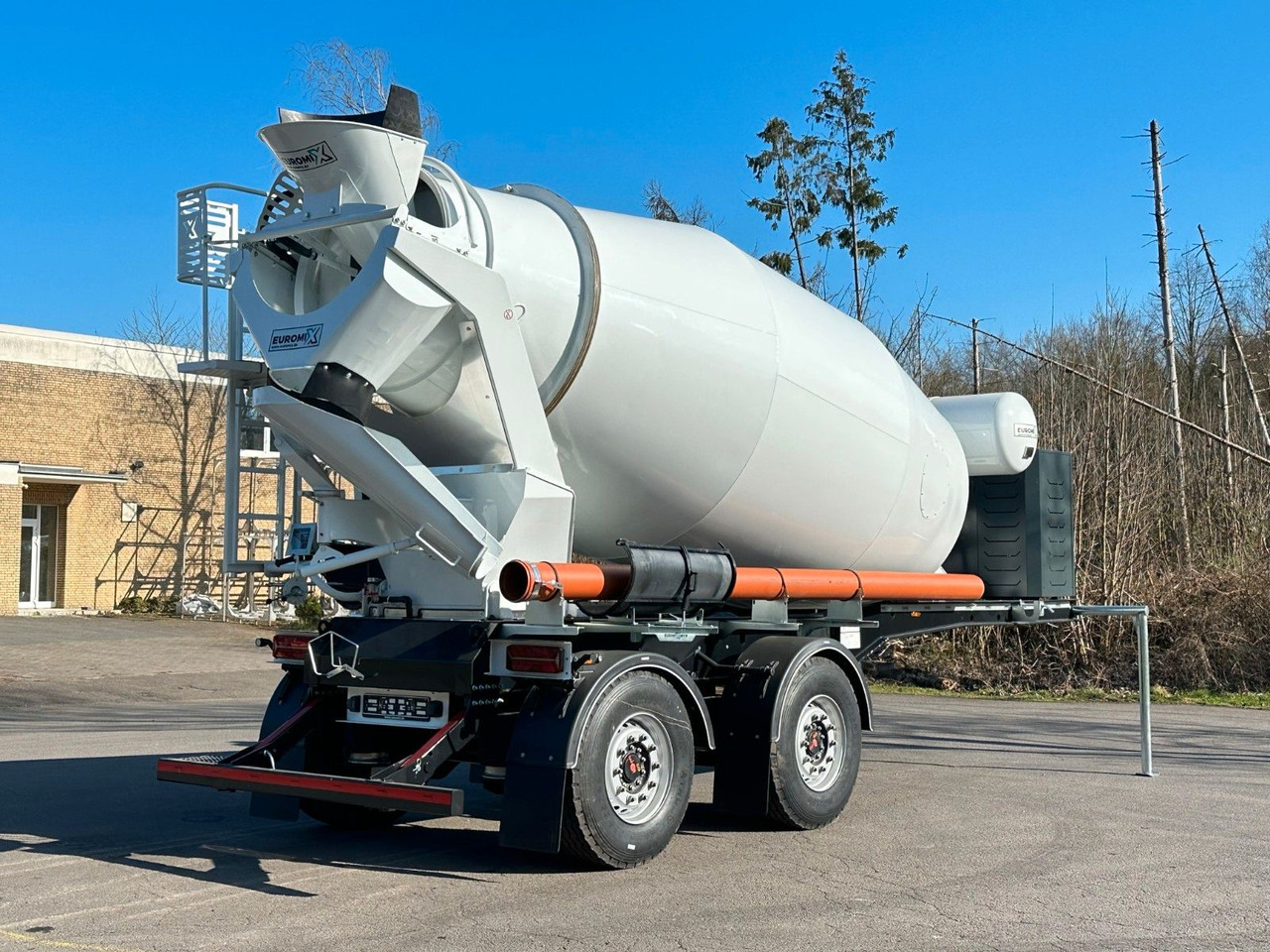 Domiešavač EUROMIX MTP - 10m³ Betonmischer-Auflieger: obrázok 8