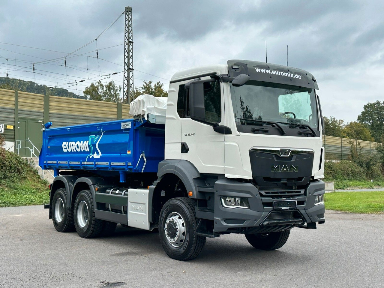 Sklápač MAN TGS 33.440 6x6 /Euro6 3-Seiten-Kipper EuromixMTP: obrázok 23