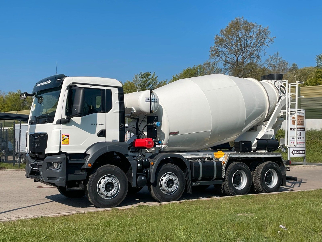 MAN TGS 35.520 8x4 /Euro6e EuromixMTP EM 10 L - Domiešavač: obrázok 3 MAN TGS 35.520 8x4 /Euro6e EuromixMTP EM 10 L - Domiešavač: obrázok 3
