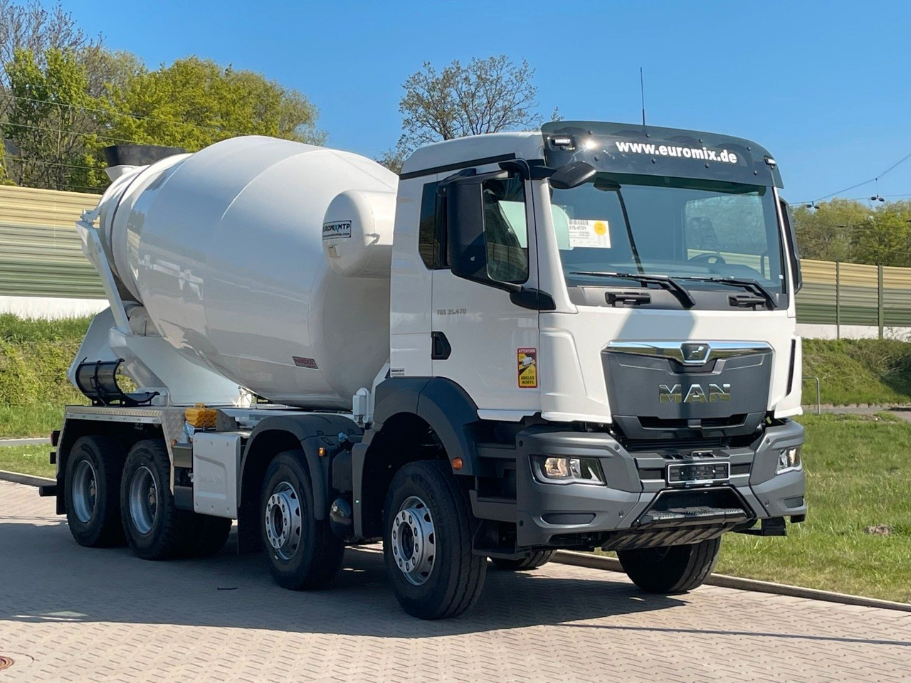 Domiešavač MAN TGS 35.520 8x4 /Euro6e  EuromixMTP  EM 10 L: obrázok 9