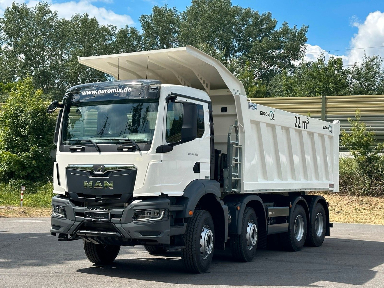 MAN TGS 41.400 8x4 / EUROMIX MTP 22m³/ Eckige Mulde - Sklápač: obrázok 1 MAN TGS 41.400 8x4 / EUROMIX MTP 22m³/ Eckige Mulde - Sklápač: obrázok 1