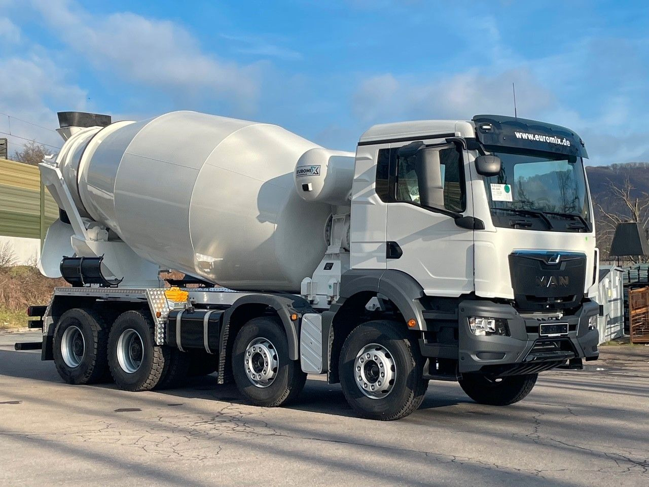 MAN TGS 41.400 8x4 / EuromixMTP EM 10m³ R / EURO 2 - Domiešavač: obrázok 1 MAN TGS 41.400 8x4 / EuromixMTP EM 10m³ R / EURO 2 - Domiešavač: obrázok 1
