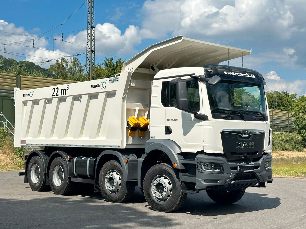MAN TGS 41.440 8x4 EuromixMTP 22m³ Eckige Mulde - Sklápač: obrázok 1 MAN TGS 41.440 8x4 EuromixMTP 22m³ Eckige Mulde - Sklápač: obrázok 1