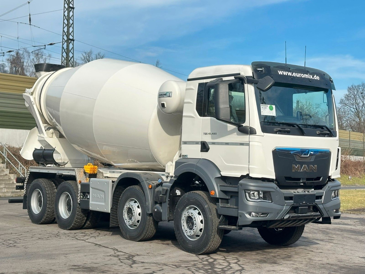 MAN TGS 41.480 8x4 /Euro6e Euromix EM 12 R - Domiešavač: obrázok 1 MAN TGS 41.480 8x4 /Euro6e Euromix EM 12 R - Domiešavač: obrázok 1