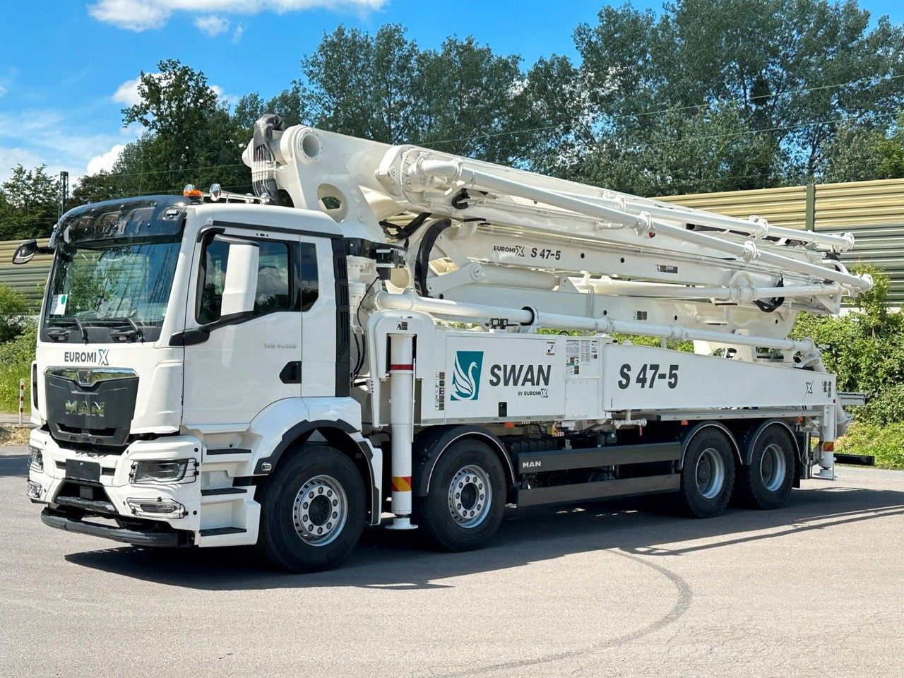MAN TGS 41.520 8x4 SWAN TSP 47-5 160RZ ( 47m ) - Autočerpadlo: obrázok 2 MAN TGS 41.520 8x4 SWAN TSP 47-5 160RZ ( 47m ) - Autočerpadlo: obrázok 2