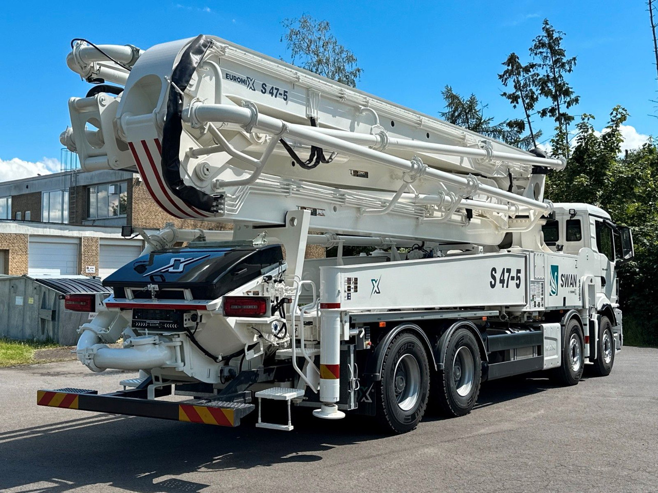 MAN TGS 41.520 8x4 SWAN TSP 47-5 160RZ ( 47m ) - Domiešavač: obrázok 5 MAN TGS 41.520 8x4 SWAN TSP 47-5 160RZ ( 47m ) - Domiešavač: obrázok 5