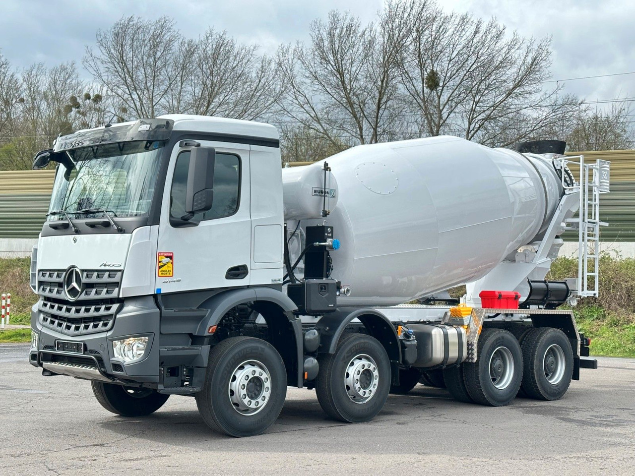Mercedes-Benz 4145 8X4 EuromixMTP EM 10 Fahrmischer - Domiešavač: obrázok 1 Mercedes-Benz 4145 8X4 EuromixMTP EM 10 Fahrmischer - Domiešavač: obrázok 1