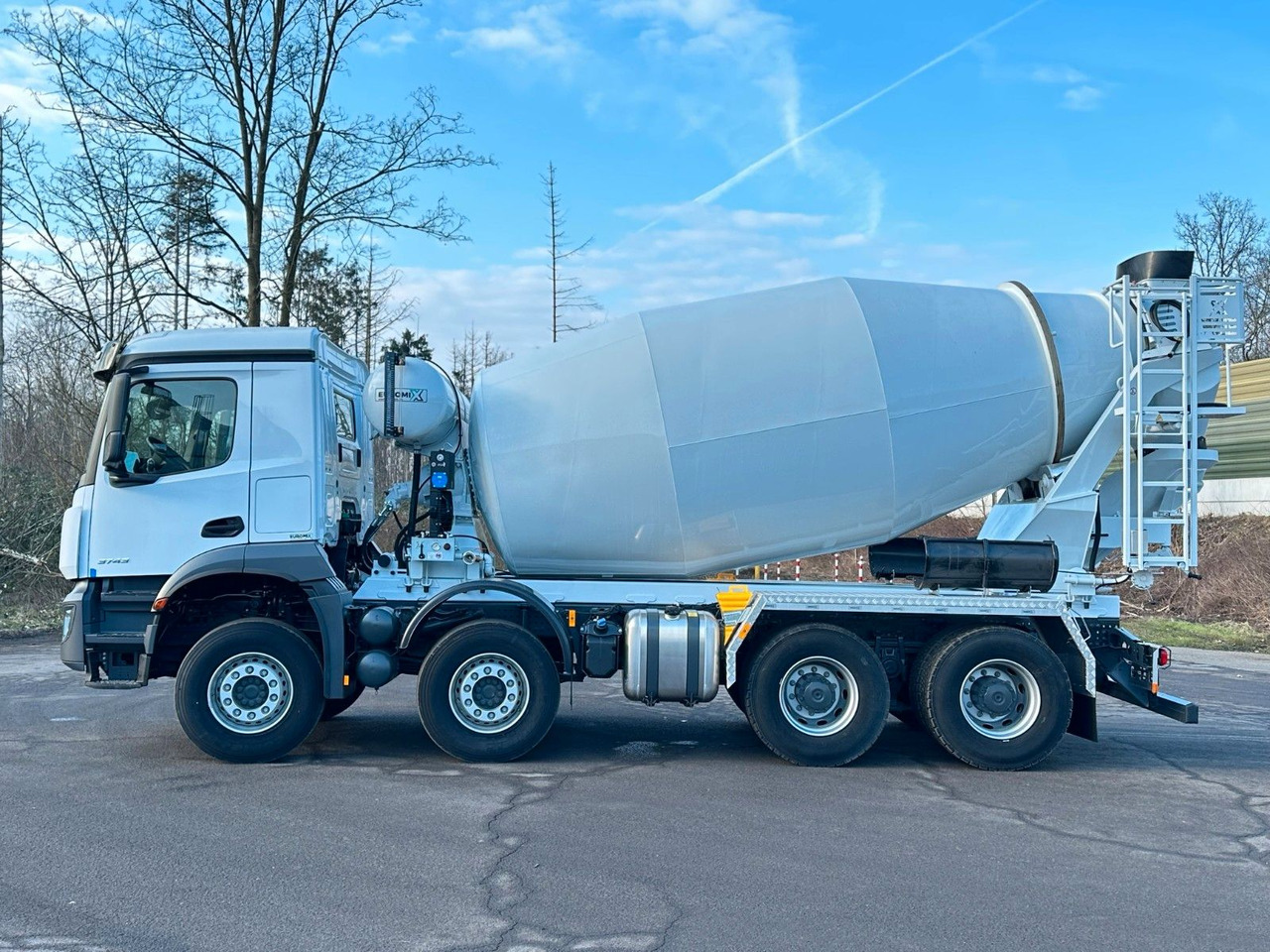 Mercedes-Benz Arocs 5 3743 8X4 / Euro6e EuromixMTP EM 10 L - Domiešavač: obrázok 3 Mercedes-Benz Arocs 5 3743 8X4 / Euro6e EuromixMTP EM 10 L - Domiešavač: obrázok 3