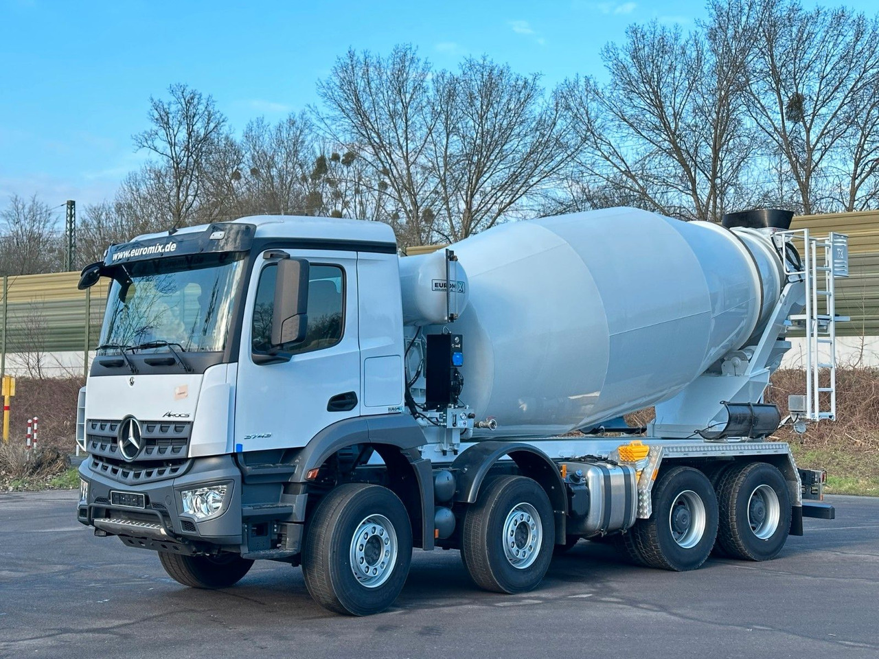 Mercedes-Benz Arocs 5 3743 8X4 / Euro6e EuromixMTP EM 10 L - Domiešavač: obrázok 2 Mercedes-Benz Arocs 5 3743 8X4 / Euro6e EuromixMTP EM 10 L - Domiešavač: obrázok 2