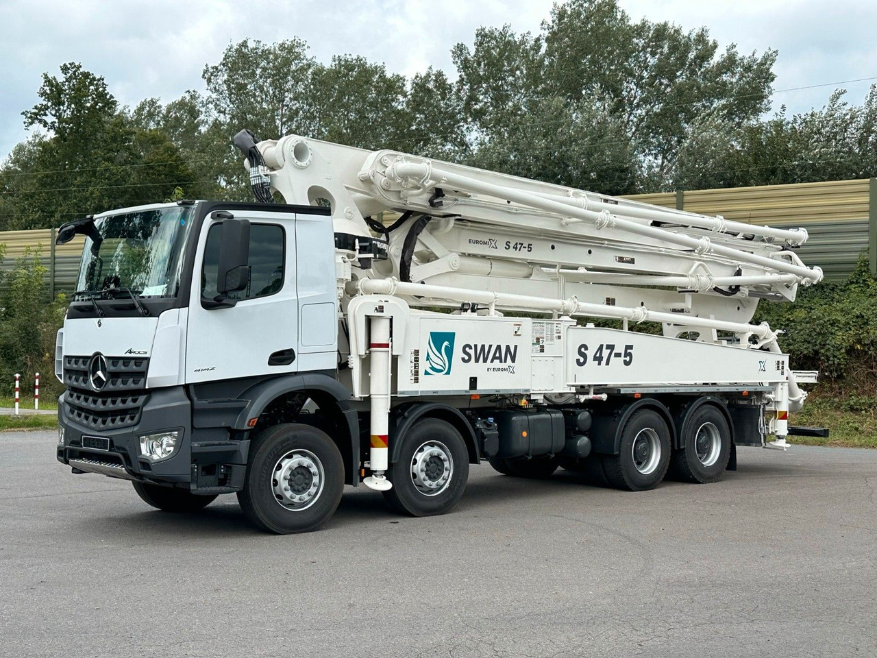 Mercedes-Benz Arocs 5 4142 8x4 SWAN TSP 47-5 160RZ ( 47m ) - Autočerpadlo: obrázok 1 Mercedes-Benz Arocs 5 4142 8x4 SWAN TSP 47-5 160RZ ( 47m ) - Autočerpadlo: obrázok 1