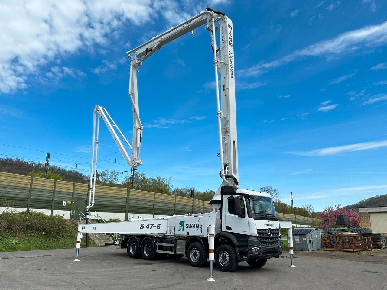 Mercedes-Benz Arocs 5 4542 8x4 SWAN TSP 47-5 160RZ ( 47m ) - Autočerpadlo: obrázok 1 Mercedes-Benz Arocs 5 4542 8x4 SWAN TSP 47-5 160RZ ( 47m ) - Autočerpadlo: obrázok 1