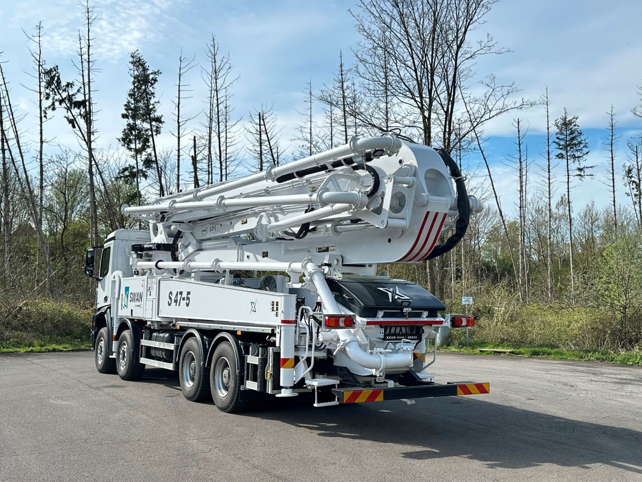 Mercedes-Benz Arocs 5 4542 8x4 SWAN TSP 47-5 160RZ ( 47m ) - Domiešavač: obrázok 5 Mercedes-Benz Arocs 5 4542 8x4 SWAN TSP 47-5 160RZ ( 47m ) - Domiešavač: obrázok 5