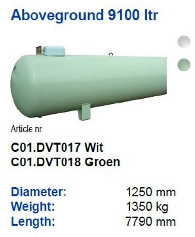 De Visser Propaan/Butaan LPG tank 9100 L gastank Propaan/Butaan LPG tank 9100 L (4,55 ton) Gastank Ø 1250 including tank fittings ID 11.10 L: 7790mm, 1350kg option of heating spiral - Palivová nádrž pre Nákladné auto: obrázok 4 De Visser Propaan/Butaan LPG tank 9100 L gastank Propaan/Butaan LPG tank 9100 L (4,55 ton) Gastank Ø 1250 including tank fittings ID 11.10 L: 7790mm, 1350kg option of heating spiral - Palivová nádrž pre Nákladné auto: obrázok 4