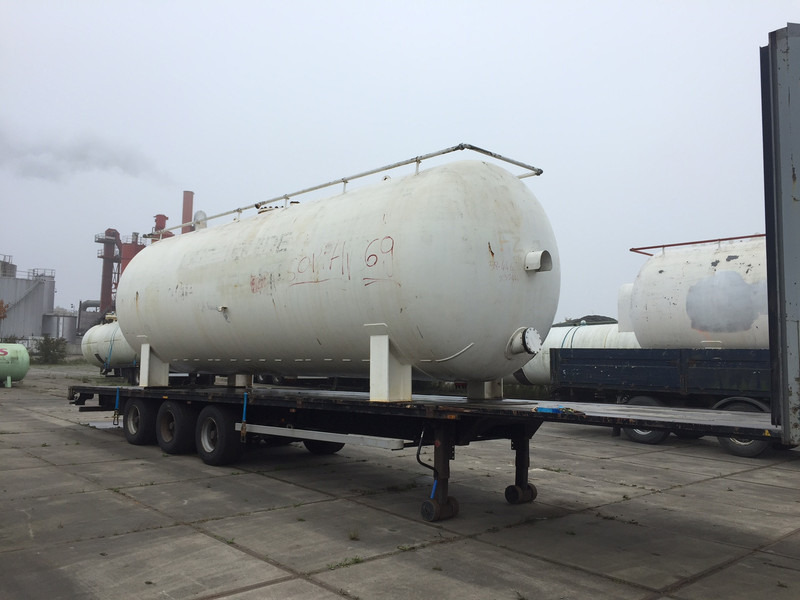 Van Hool Open flatbed trailer Stationary tank 50m3 - Gas, Gaz, LPG, GPL, Propane, Butane ID 1.1 - Cisternový náves: obrázok 1 Van Hool Open flatbed trailer Stationary tank 50m3 - Gas, Gaz, LPG, GPL, Propane, Butane ID 1.1 - Cisternový náves: obrázok 1
