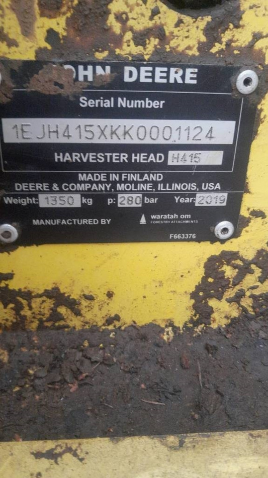 John Deere 1270 E - Lesnícky harvestor: obrázok 5 John Deere 1270 E - Lesnícky harvestor: obrázok 5