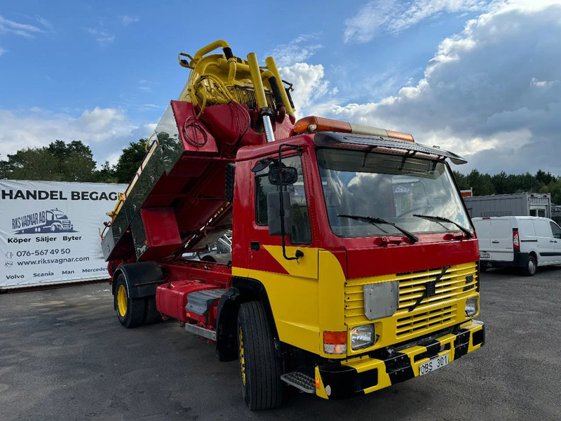 Volvo FL 10.320 4x2, Tipper 12m3 Sludge & Flushing Truck, with remote control, YM: 1990 - Fekálne vozidlo: obrázok 1 Volvo FL 10.320 4x2, Tipper 12m3 Sludge & Flushing Truck, with remote control, YM: 1990 - Fekálne vozidlo: obrázok 1