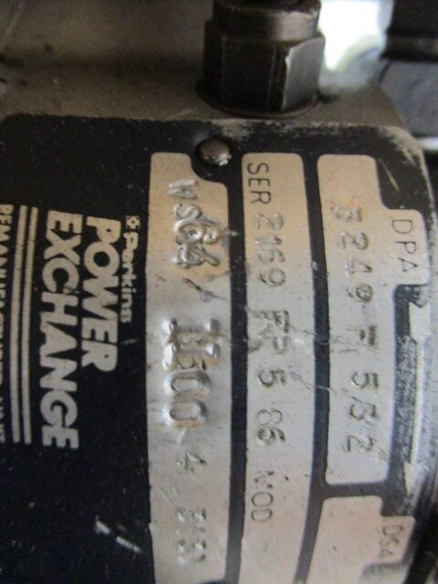 CAV ROTO PERKINS DPA DIESEL FUEL INJECTION PUMP TYPE 3249F332 - Palivový systém pre Nákladné auto: obrázok 2 CAV ROTO PERKINS DPA DIESEL FUEL INJECTION PUMP TYPE 3249F332 - Palivový systém pre Nákladné auto: obrázok 2