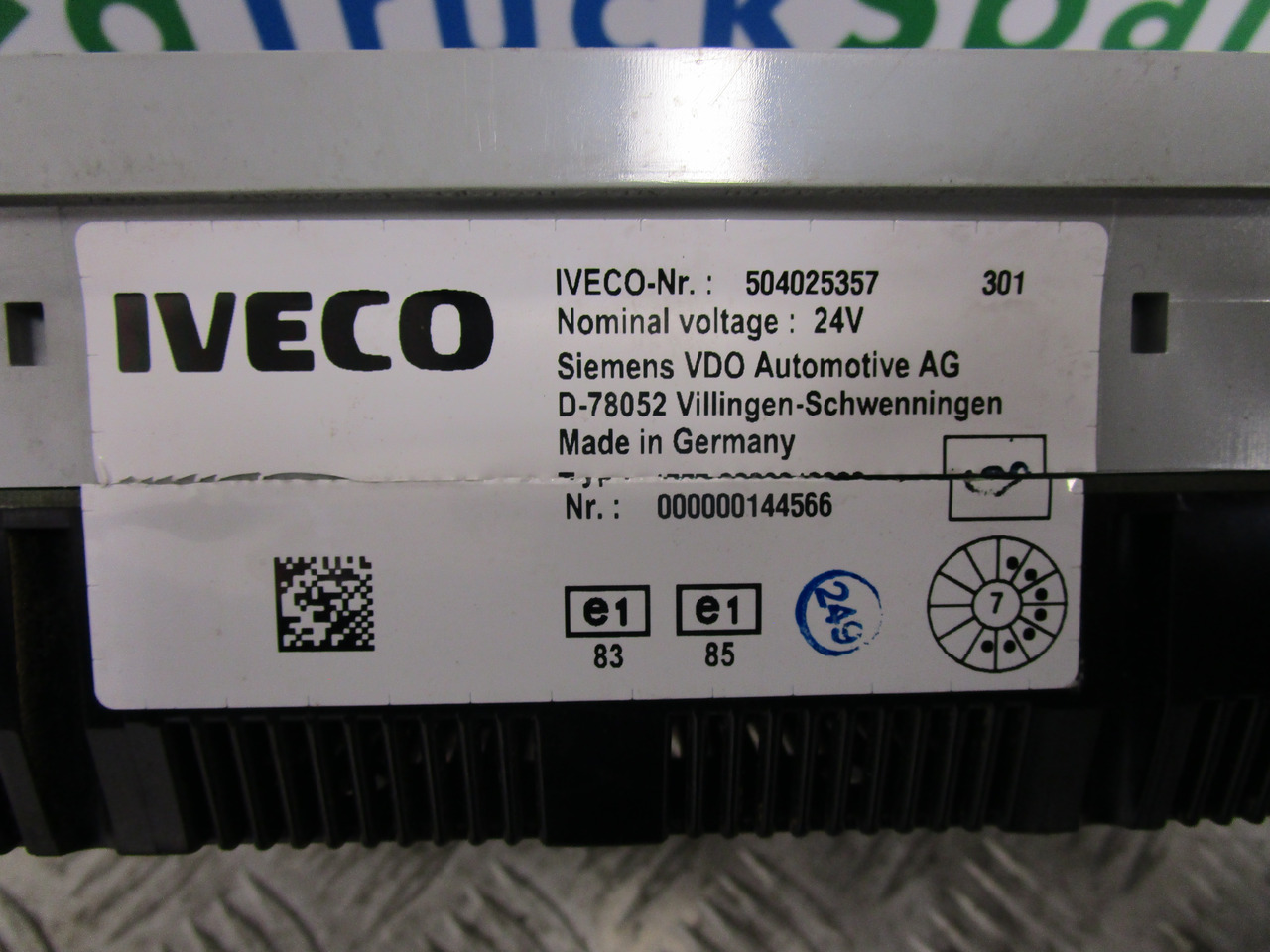 IVECO TECTOR CLOCK CLUSTER P/NO 504025357 - Elektrický systém pre Nákladné auto: obrázok 2 IVECO TECTOR CLOCK CLUSTER P/NO 504025357 - Elektrický systém pre Nákladné auto: obrázok 2