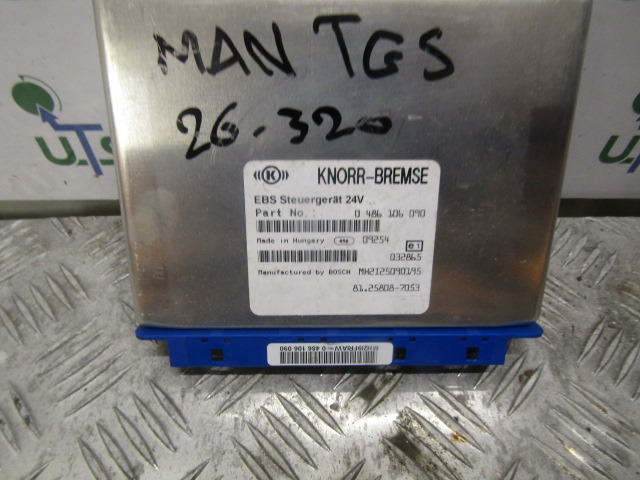 MAN TGS EBS ECU P/NO 81.25808.7053 - Riadiaca jednotka pre Nákladné auto: obrázok 1 MAN TGS EBS ECU P/NO 81.25808.7053 - Riadiaca jednotka pre Nákladné auto: obrázok 1