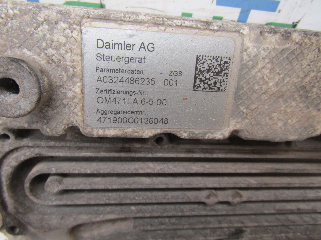 MERCEDES ACTROS MP4 OM471-6 ENGINE ECU P/NO A032 448 6235/001 - Riadiaca jednotka pre Nákladné auto: obrázok 1 MERCEDES ACTROS MP4 OM471-6 ENGINE ECU P/NO A032 448 6235/001 - Riadiaca jednotka pre Nákladné auto: obrázok 1
