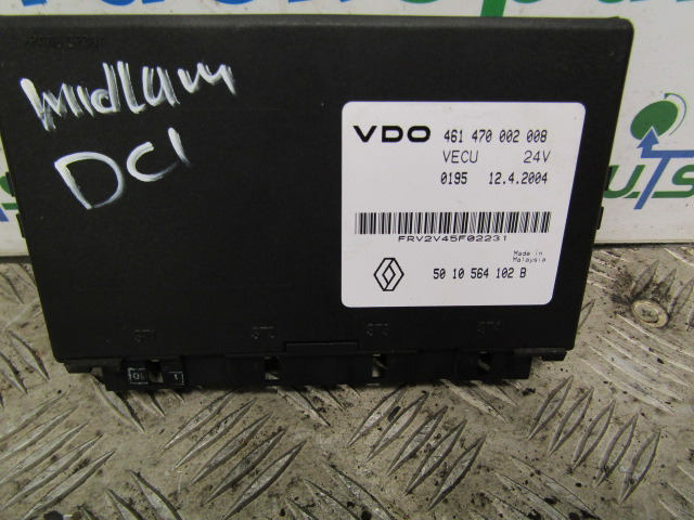 RENAULT MIDLUM VEHICLE BODY ECU P/NO 5010564102B / 461470002008 - Riadiaca jednotka pre Nákladné auto: obrázok 1 RENAULT MIDLUM VEHICLE BODY ECU P/NO 5010564102B / 461470002008 - Riadiaca jednotka pre Nákladné auto: obrázok 1