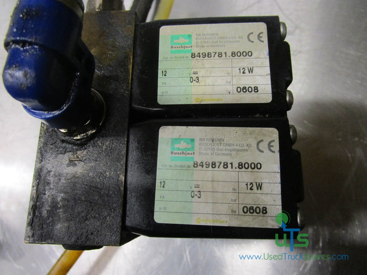 SCHMIDT SWINGO 200 SOLENOID VALVE BLOCK ‘BUSCHJOST’ 8498981 - Brzdový ventil pre Komunálne/ Špeciálne stroje: obrázok 2 SCHMIDT SWINGO 200 SOLENOID VALVE BLOCK ‘BUSCHJOST’ 8498981 - Brzdový ventil pre Komunálne/ Špeciálne stroje: obrázok 2