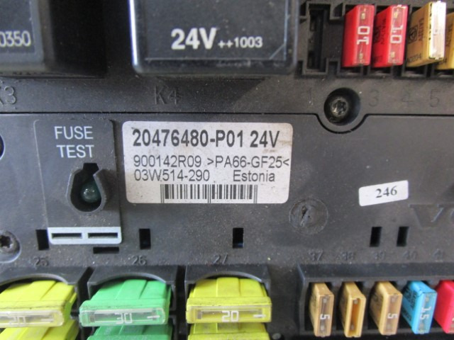 VOLVO FM12/FM9 INTERFACE CONTROL UNIT BBM ECU 20538397-01 - Riadiaca jednotka pre Nákladné auto: obrázok 2 VOLVO FM12/FM9 INTERFACE CONTROL UNIT BBM ECU 20538397-01 - Riadiaca jednotka pre Nákladné auto: obrázok 2