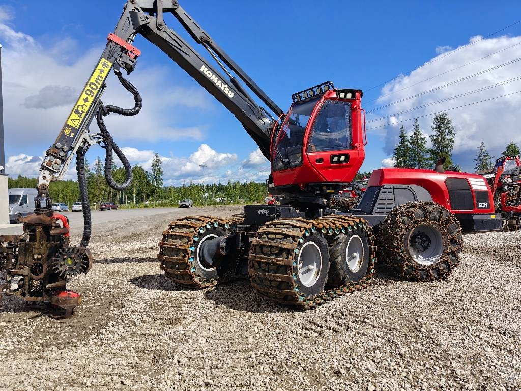 Komatsu 931 - Lesnícky harvestor: obrázok 1 Komatsu 931 - Lesnícky harvestor: obrázok 1
