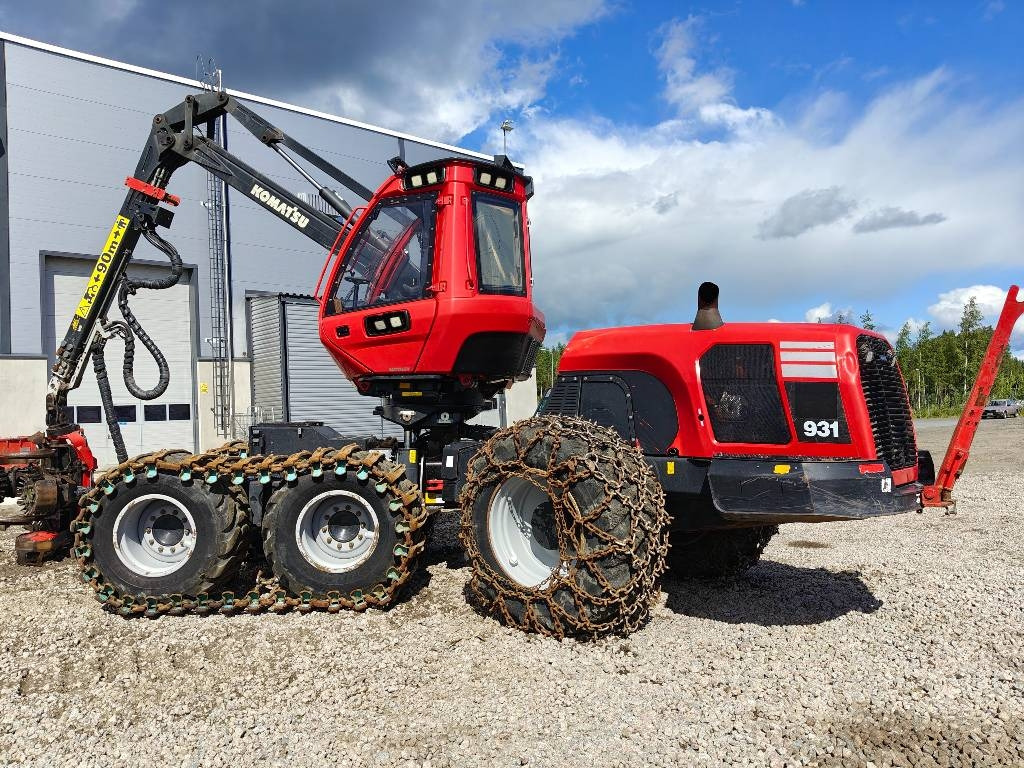 Komatsu 931 - Lesnícky harvestor: obrázok 2 Komatsu 931 - Lesnícky harvestor: obrázok 2