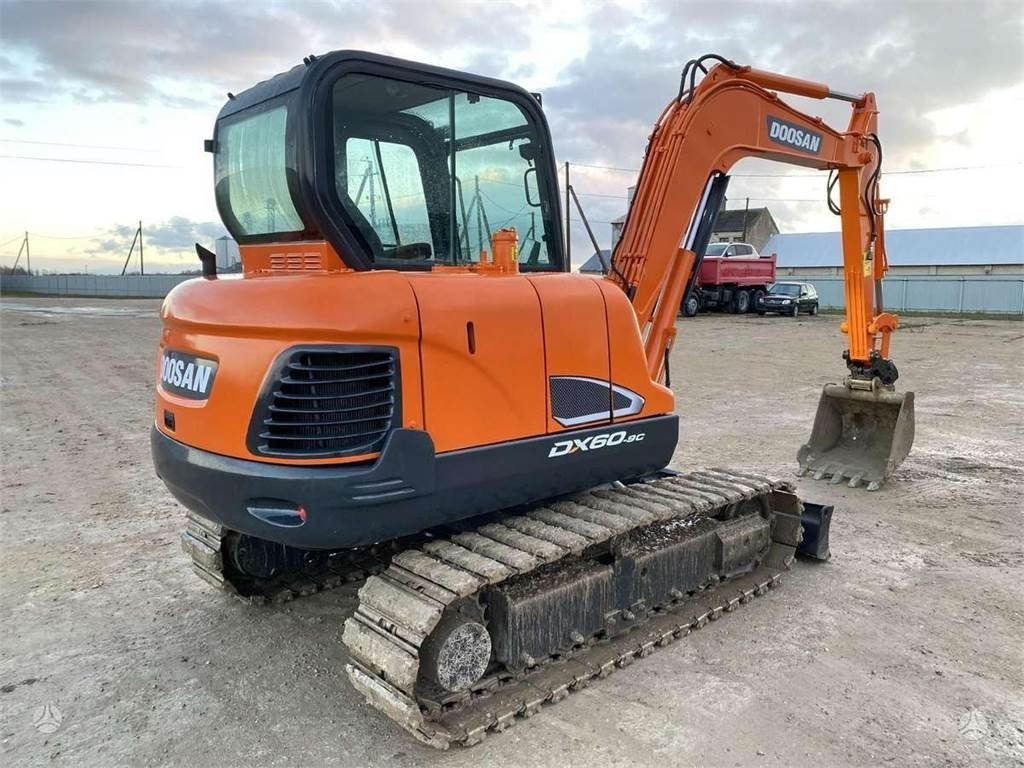 Doosan DX 60 C - Mini rýpadlo: obrázok 4 Doosan DX 60 C - Mini rýpadlo: obrázok 4