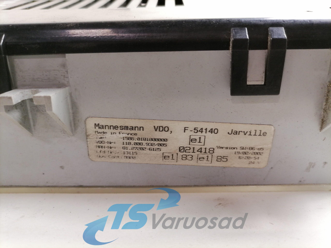 MAN Dashboard 81272026125 - Palubná doska pre Nákladné auto: obrázok 2 MAN Dashboard 81272026125 - Palubná doska pre Nákladné auto: obrázok 2