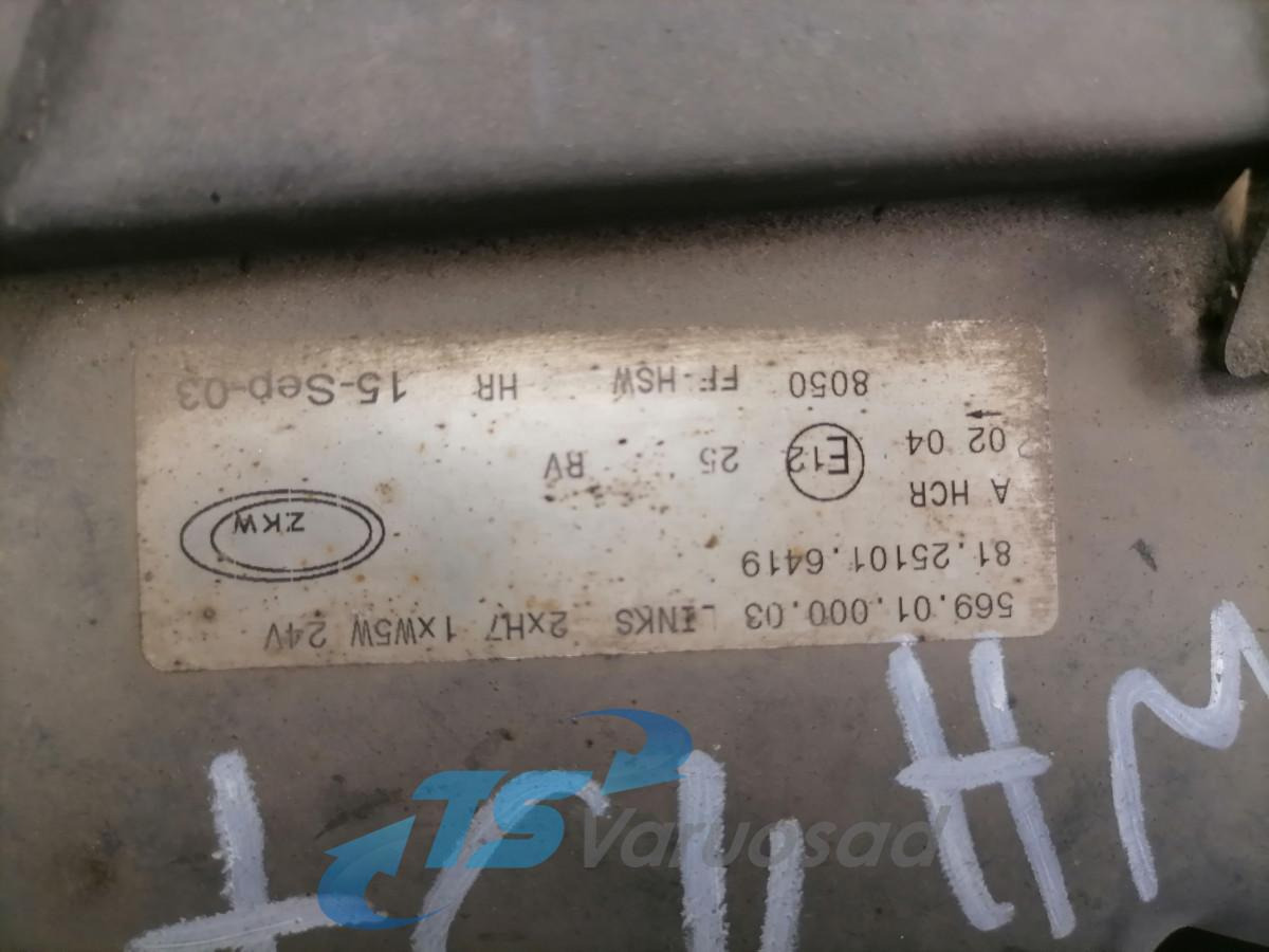 MAN Esituli, vasak 81251016419 - Svetlo/ Osvetlenia pre Nákladné auto: obrázok 4 MAN Esituli, vasak 81251016419 - Svetlo/ Osvetlenia pre Nákladné auto: obrázok 4