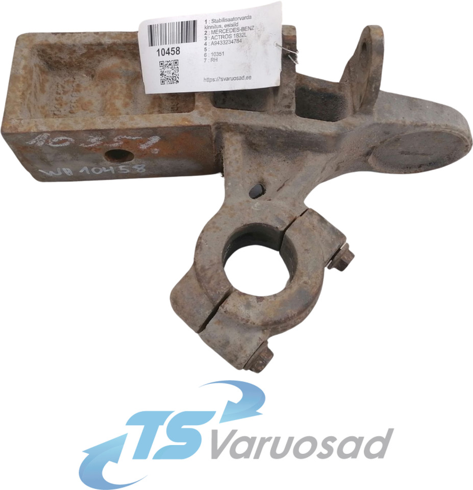 Mercedes-Benz Anti-roll bar bracket A9433234784 - Stabilizátor pre Nákladné auto: obrázok 1 Mercedes-Benz Anti-roll bar bracket A9433234784 - Stabilizátor pre Nákladné auto: obrázok 1