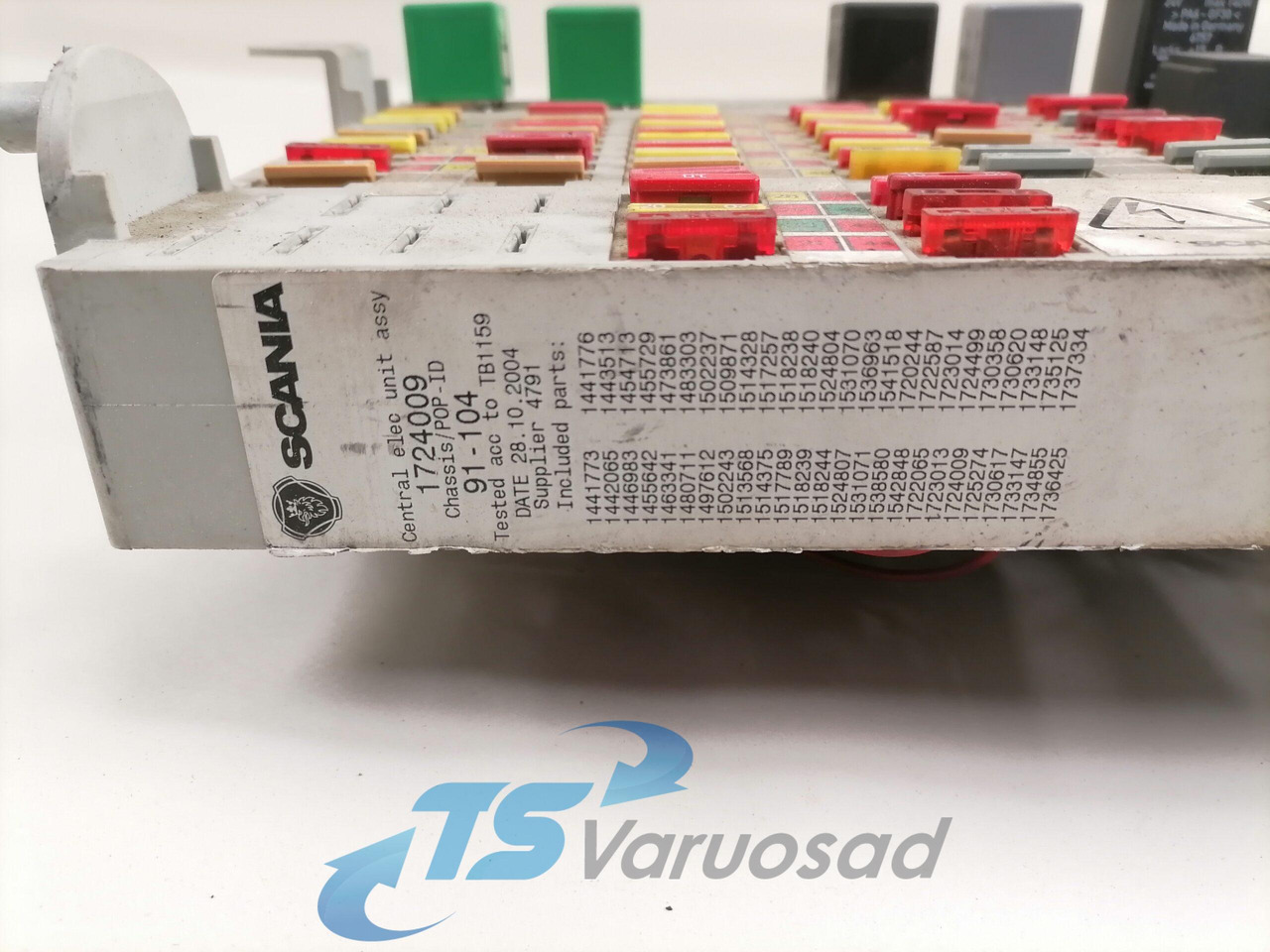 Scania Central electric unit 1775796 - Poistka pre Nákladné auto: obrázok 3 Scania Central electric unit 1775796 - Poistka pre Nákladné auto: obrázok 3