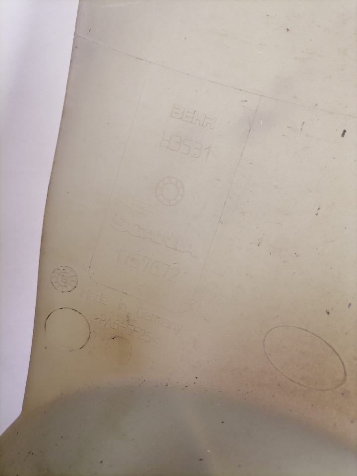 Scania Cooling fan 2078557 - Ventilátor pre Nákladné auto: obrázok 4 Scania Cooling fan 2078557 - Ventilátor pre Nákladné auto: obrázok 4