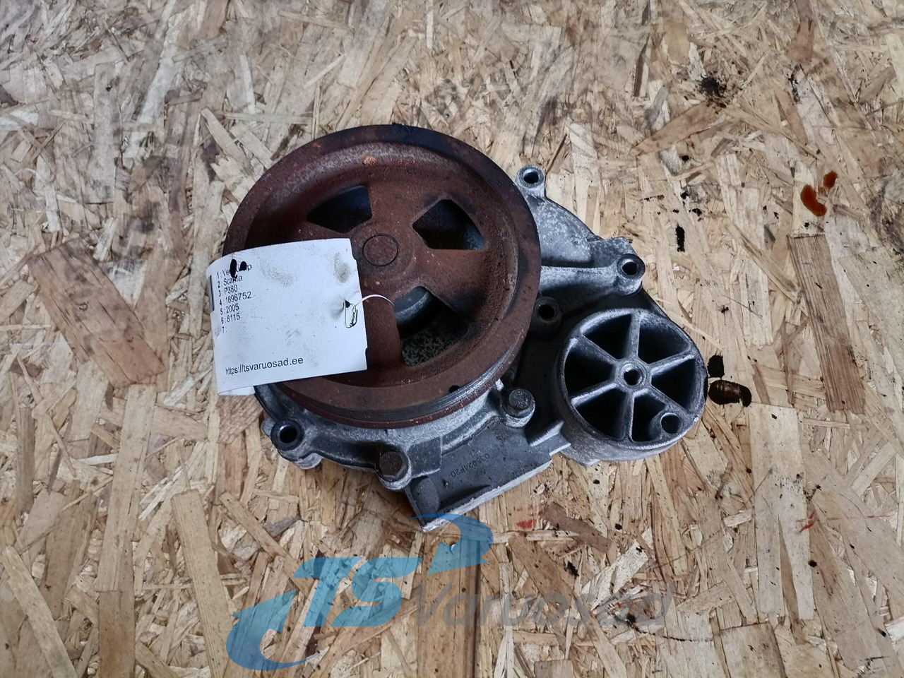 Scania Cooling pump 1896752 - Vodná pumpa pre Nákladné auto: obrázok 1 Scania Cooling pump 1896752 - Vodná pumpa pre Nákladné auto: obrázok 1